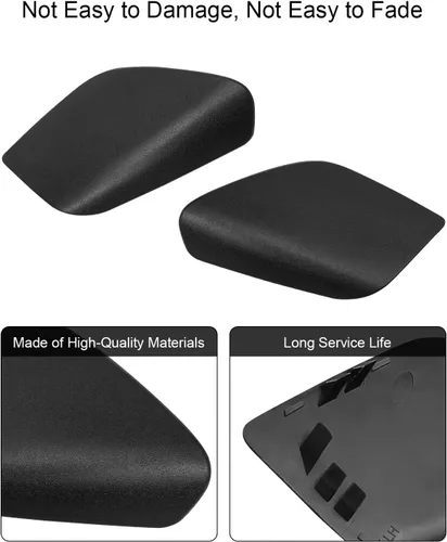 Vista 4 de Tercera cubierta de luz de freno para Ford Transit T150 T250 T350 2018 2019 2020 Reemplazo K4Z13A613AE JK4Z13A613AF, negro mate LH Driver y pasajero