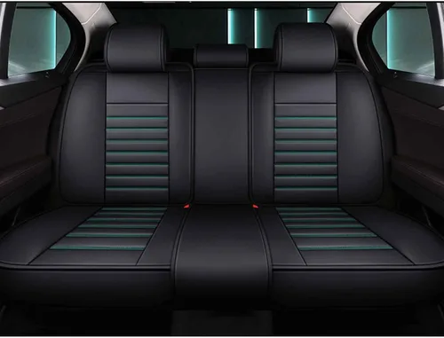 Vista 3 de Car Seat Cover Waterproof Full Set Leather, for Opel Astra H J G Mokka Insignia Cascada Corsa Adam Ampera Andhra Zafira, Leather 5-Seat Car Seat