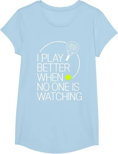 Vista 15 de Camiseta de tenis de pádel I Play Better When No One is Watching