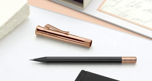 Vista 2 de Faber-Castell Graf von Rose Gold Perfect Pencil
