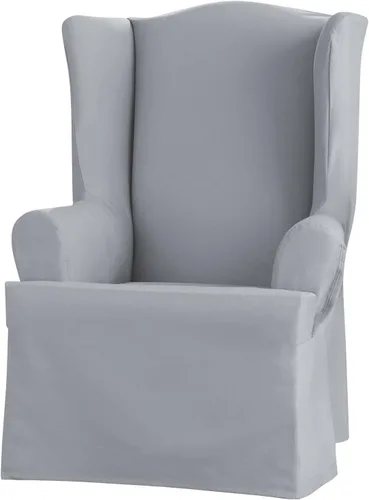 Vista 17 de SureFit Funda de cojín en T de algodón pesado para sillón de pato – Funda de una pieza, ajuste tejido relajado, 100% algodón, lavable a máquina