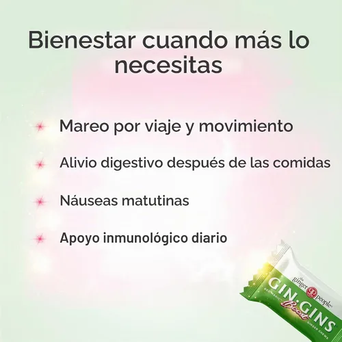 Vista 5 de GIN GINS Boost Red Magic Ginger Chews Soporte digestivo de 2 libras, 1 paquete