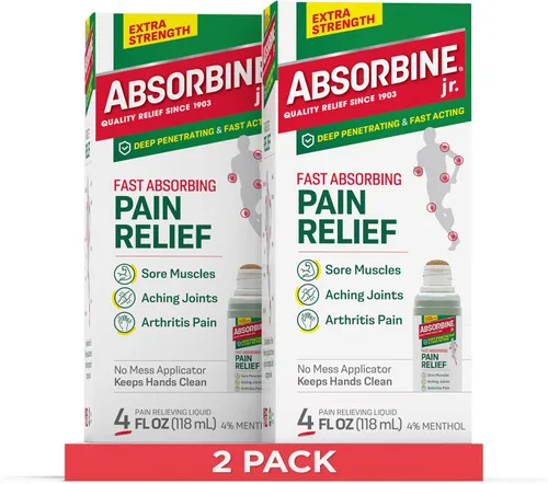 Vista 8 de Absorbine Jr. Líquido extra fuerte para aliviar el dolor, alivio del dolor líquido, alivio del dolor para articulaciones, artritis, dolor nervioso