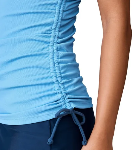 Vista 3 de Free Country Top tankini de rayas para mujer