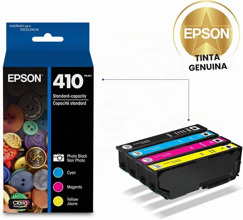 Vista 2 de Epson T410520 Claria Premium – Cartuchos de tinta para impresoras, varios colores por paquete