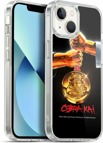 Vista 126 de Head Case Designs Funda de gel suave con licencia oficial de Cobra Kai Gold Medal Graphics compatible con Apple iPhone 7 Plus/iPhone 8 Plus
