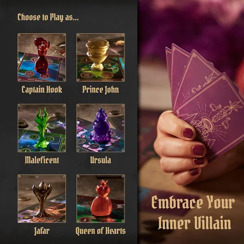 Vista 2 de Ravensburger Disney Villainous Juego de mesa de estrategia para mayores de 10 años - Ganador del premio Toty Game of The Year 2019