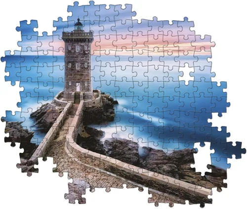 Vista 3 de Clementoni El Faro Puzzle (1000 Piezas) Multi, 27 1/5" x 19 2/3