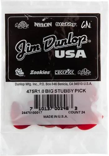 Vista 4 de Dunlop - Púas de guitarra grandes y rechonchas, 24