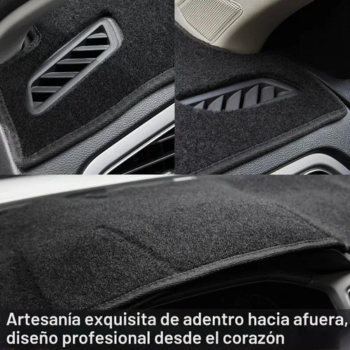 Vista 5 de Alfombrilla para salpicadero compatible con Chevy Tahoe Suburban Denali Avalanche 07-14, GMC Yukon/XL, Chevy Silverado 07-13, GMC Sierra sin altavoz