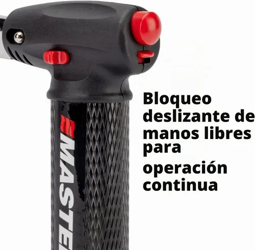 Vista 6 de Master Appliance MT-80K Kit de micro antorcha de butano [antorcha de butano, herramienta de calor sin llama, soldador y cuchillo caliente] de mano
