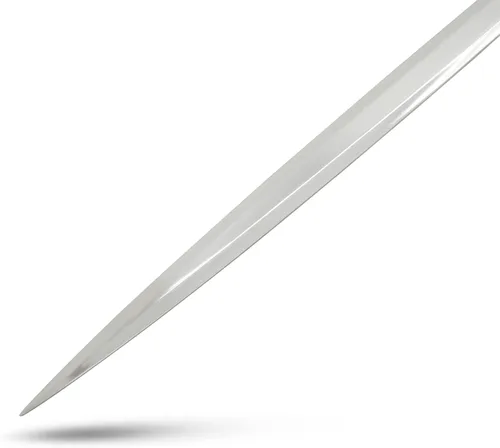 Vista 4 de Medieval Warrior Espada vikinga cruzada de la Edad Media con vaina Negro-933