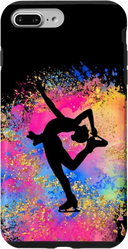 Vista 12 de Rainbow Ice Skating Dancer Figure Skate Skate Colorful Cute Case for iPhone 17