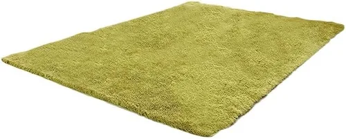 Vista 5 de Soft Plush Rug,Cozy Floor Mat for Home Bedroom Living Room,31.5 * 62.99inch,1 Piece,Solid Color Green