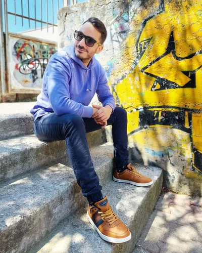 Vista 7 de ASTERO - Zapatos casuales para hombre vestido de moda antideslizante y bajo de piel sintética zapatos para caminar M