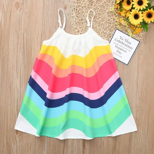 Vista 4 de Vestido de princesa con volantes y estampado de leopardo, para niñas y niñas, talla extra grande