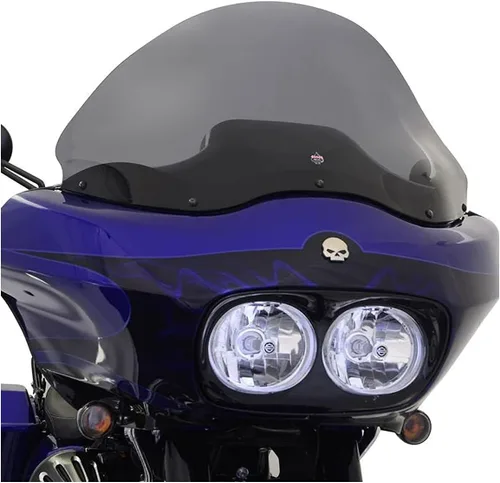 Vista 5 de Klock Werks Llamarada deportiva para Road Glide 1998-2013 (8" negro)