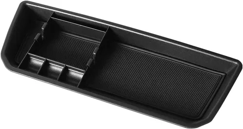 Vista 6 de Compatible con VW Volkswagen Atlas/Atlas Cross Sport 2018 2019 2020 2021 2022 2023 Organizador de tablero interior con soporte para teléfono