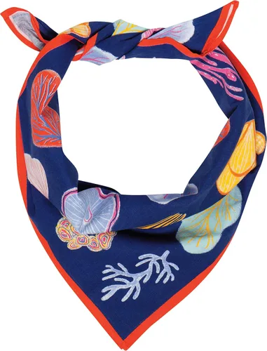 Vista 30 de Danica Studio Bandana de algodón reciclado de 21 x 21 pulgadas