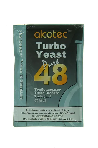 Vista 2 de Alcotec Levadura turbo de 48 horas Levadura de cerveza en polvo Levadura de vino para la elaboración de vino Levadura seca levadura