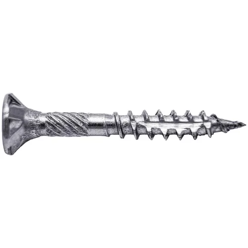 Vista 39 de 8 x 1 revestimiento exterior recubierto de bronce, tornillo de madera multiusos compatible con ACQ, cabeza plana Torx/Star Drive de 1 libra, 288