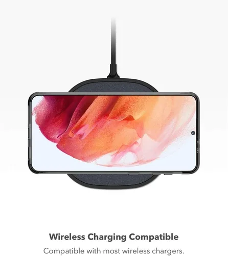 Vista 6 de Gear4 ZAGG - Funda ligera y elegante, con protección superior, inferior y esquinas con D3O, para Samsung Galaxy S21 Ultra 5G, color humo (702007328)
