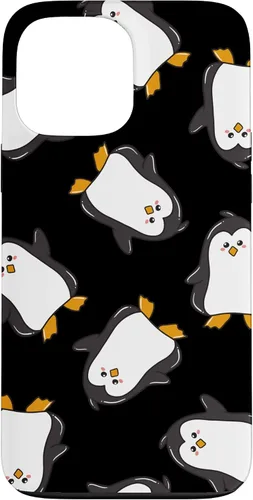 Vista 23 de Carcasa para iPhone 11, diseño de pingüinos