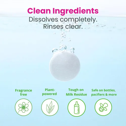 Vista 4 de Dapple Tabletas detergentes para lavadoras de botellas de encimera