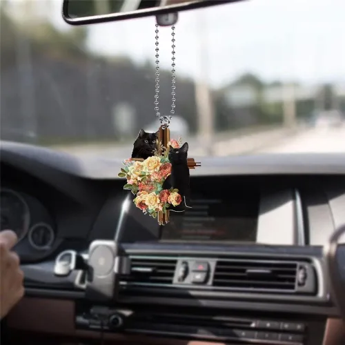 Vista 6 de Adorno colgante de cruz de águila, colgante de espejo retrovisor, colgante de espejos interiores religiosos cristianos automotrices, accesorios