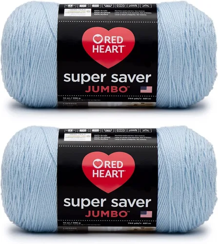 Vista 39 de Red Heart Super Saver Jumbo Ovillo de lana, Amatista