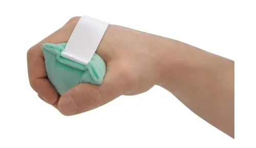 Vista 8 de NYOrtho Cojín de mano de 6 x 3 pulgadas, 1 paquete de agarre de palma para recuperación de accidentes cerebrovasculares y apoyo ortopédico, sin