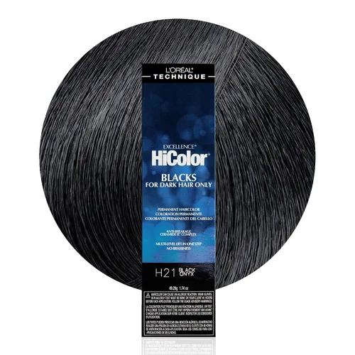 Vista 8 de L'Oréal Technique HiColor Violet & Blacks Permanent Hair Color - Anti-Breakage Ceramide R Complex, Multi-Lift with No Brassiness, For Dark Bases