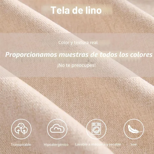 Vista 6 de GOSUHI - Sofá en forma de U de 108", sofá seccional modular, sofá de nube de 3 plazas con otomana móvil, sofás de asiento profundo para sala de Beige