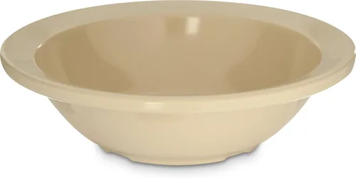 Vista 10 de Carlisle FoodService Products - Tazón reutilizable de plástico Kingline, tazón de frutas con borde para hogar y restaurante, de melamina, 4.75 Rojo