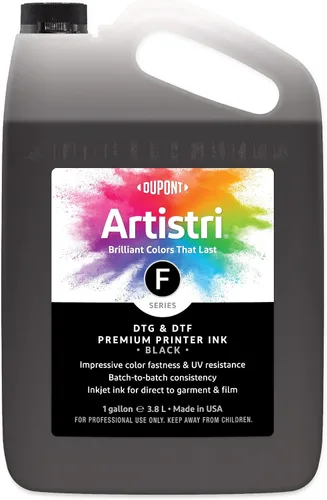 Vista 9 de Artistri® Serie F DTG y DTF Tinta - Negro - 8 oz