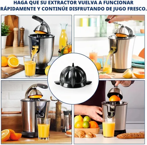 Vista 7 de Piezas de repuesto para exprimidor de cítricos Eurolux, piezas de exprimidor de jugo de limón de naranja, exprimidor de cono