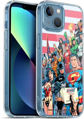 Vista 25 de Head Case Designs Funda de gel con licencia oficial de la Liga de la Justicia DC Comics #10 Darkseid War Comic Book Cover