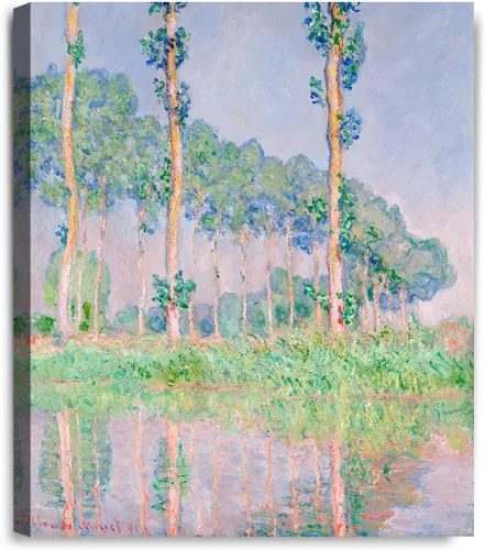 Vista 113 de IPIC - Reproducción artística de los lirios de agua de Claude Monet 1906, impresiones giclée coinciden con el marco dorado clásico, arte de pared