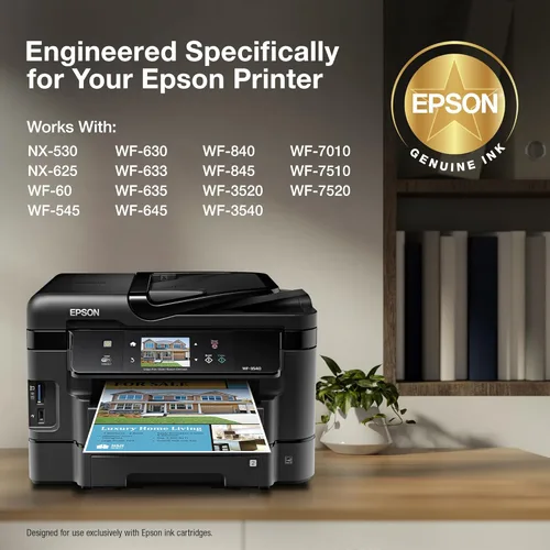 Vista 2 de EPSON 127 DURABrite Ultra Cartucho Amarillo Tinta Para NX-530, 625, WF-3520, 3530, 3540, 545, 60, 630, 633, 635, 645, 7010, 7510, 7520, 840, 845