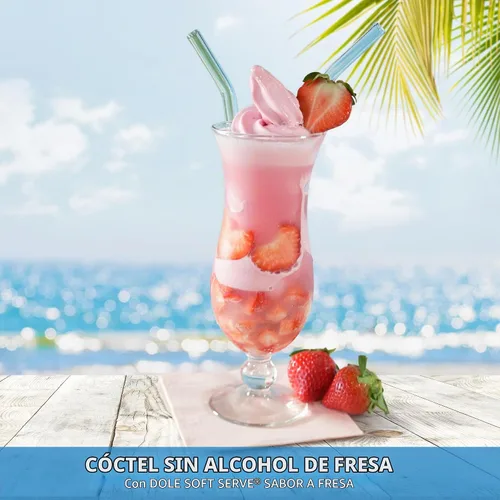Vista 4 de Dole Mezcla suave para servir, fresa, 4.5 libras