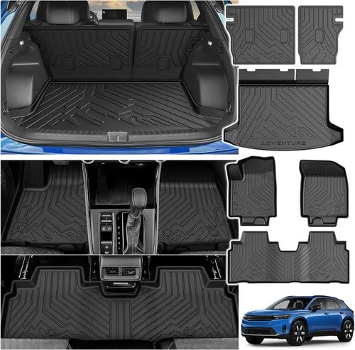 Vista 65 de Powerty Alfombrillas para Jeep Grand Cherokee L 2021-2025 (solo reposabrazos central de 6 plazas sin segunda fila), accesorios de revestimiento