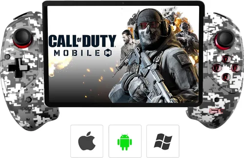 Vista 8 de Megadream Control inalámbrico para teléfono celular, Gamepad Joystick para iPad iOS iPhone 141312, Android Samsung Tablet PC, certificado MFi