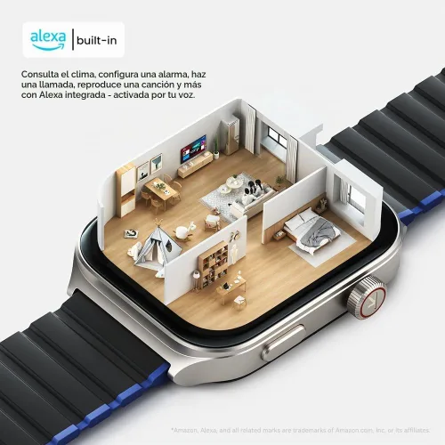 Vista 9 de Reloj inteligente para hombres y mujeres (respuesta/hacer llamadas), relojes inteligentes compatibles con Android y iPhone, pantalla AMOLED de 2.01