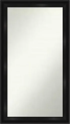 Vista 202 de Amanti Art Espejo personalizado, gran espejo de baño estrecho, espejo de pared o espejo de tocador de baño sobre el fregadero (24 x 24 pulgadas)