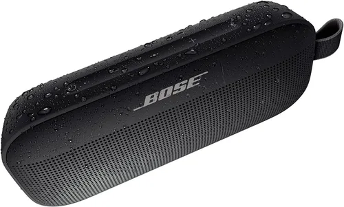 Vista 4 de Bose SoundLink Flex - Altavoz portátil Bluetooth inalámbrico, impermeable, para viajes al aire libre, color negro (renovado)