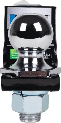 Vista 2 de Reese Towpower 21542 - Kit de arranque de remolque clase III, color negro con bola Ch