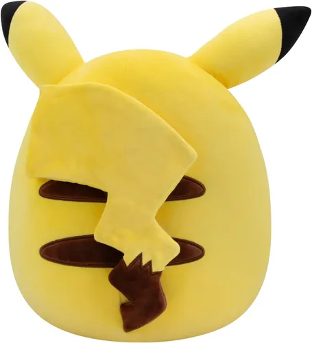 Vista 3 de Squishmallows Pokemon Pikachu - Peluche de 20 pulgadas, ultrasuave, coleccionable, con licencia