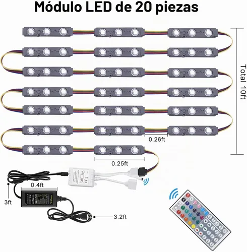 Vista 9 de Luces LED para ventana, luces LED para escaparate, impermeables, luces decorativas de negocios, 12 V, 5050, luces LED para publicidad, letreros LED