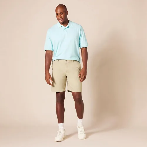 Vista 7 de Tienda Essentials Pantalones cortos chinos ajustados de 9 pulgadas para hombre