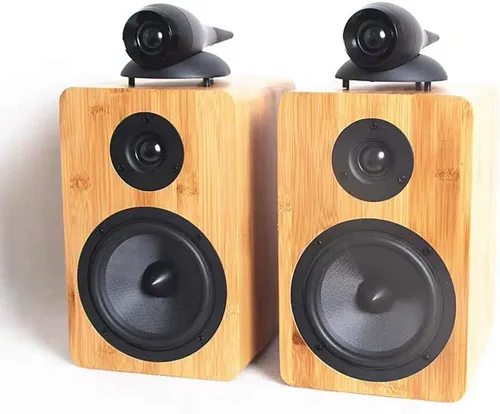 Vista 4 de Altavoz HiFi Tweeter de 6 ohmios de neodimio Dome Silk Film de 25 núcleos Altavoz de alta fidelidad de tono ultra alto para HI-FI en el hogar, Negro